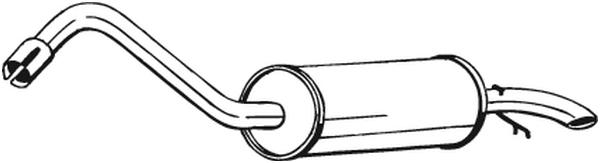 Rear Muffler (154-977)