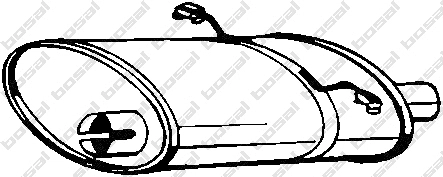 Rear Muffler (235-007)