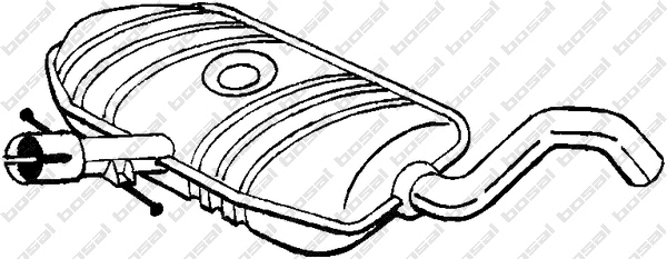 Centre Muffler (233-483)