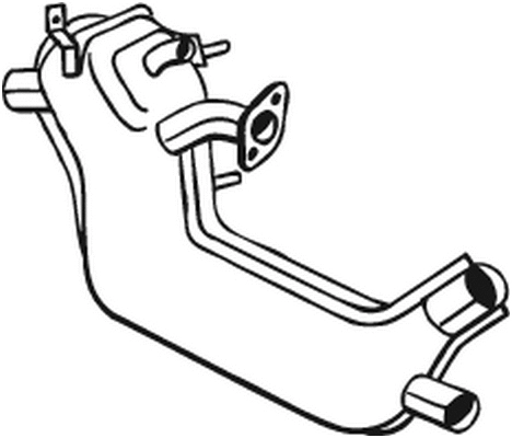 Front Muffler (233-001)