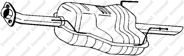 Rear Muffler (185-605)