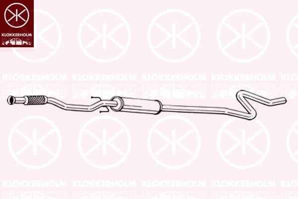 Centre Muffler (291-071)