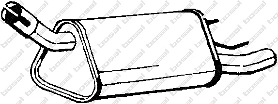 Rear Muffler (185-431)