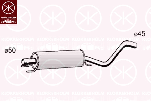 Centre Muffler (50528651)