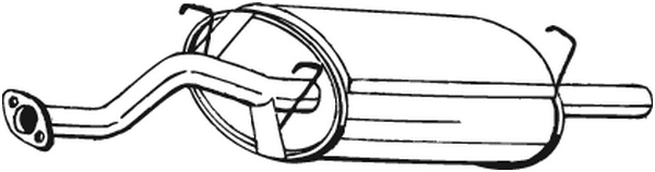 Rear Muffler (163-739)