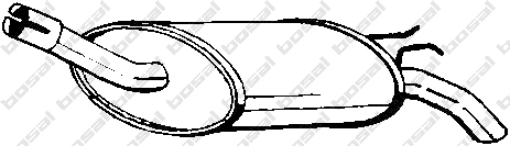 Rear Muffler (200-785)