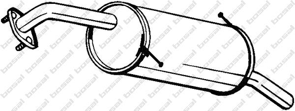 Rear Muffler (171-045)