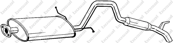 Rear Muffler (282-959)