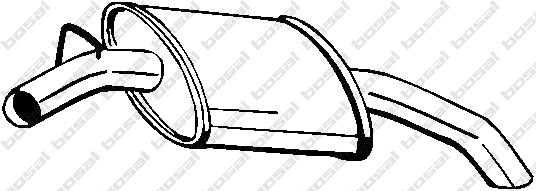 Rear Muffler (210-811)