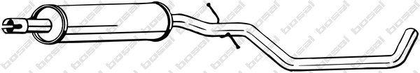 Centre Muffler (281-911)