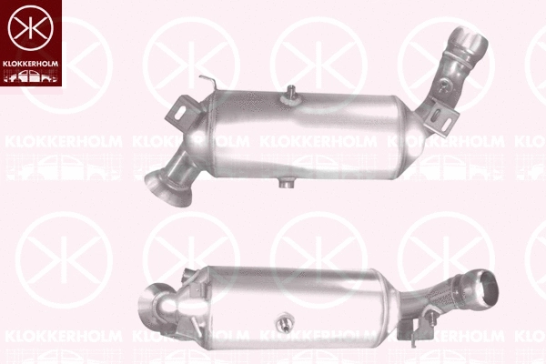 Soot/Particulate Filter, exhaust system (35188600)