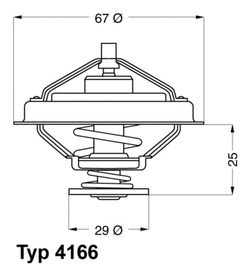 Thermostat, coolant (4166.79D)