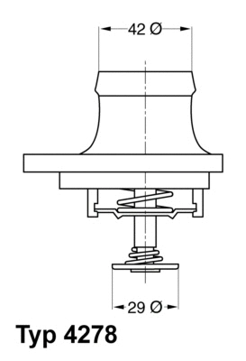 Thermostat, coolant (4278.80D)