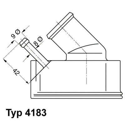 Thermostat, coolant (4183.92D)