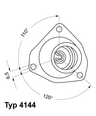 Thermostat, coolant (4144.92D)