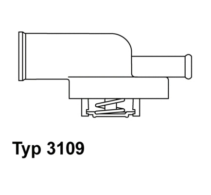 Thermostat, coolant (3109.82D)