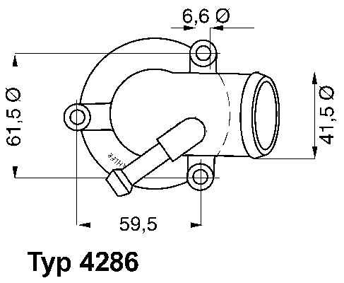 Thermostat, coolant (4286.87D)