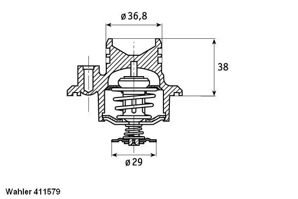 Thermostat, coolant (411579.92D)