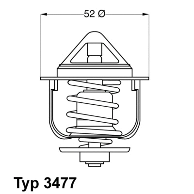 Thermostat, coolant (3477.88D)