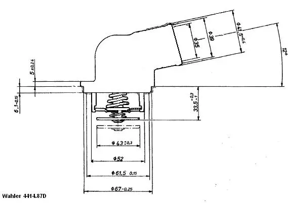Thermostat, coolant (4414.87D)
