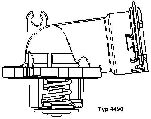 Thermostat, coolant (4490.87D)