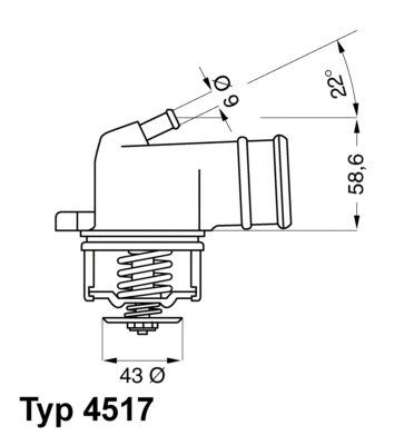 Thermostat, coolant (4517.87D)