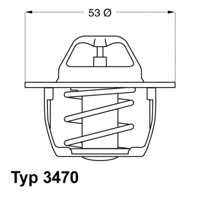 Thermostat, coolant (3470.89D50)