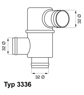 Thermostat, coolant (3336.83)