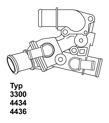 Thermostat, coolant (4434.80D)