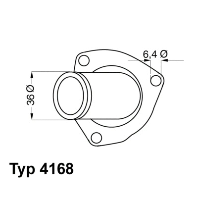 Thermostat, coolant (4168.92D)