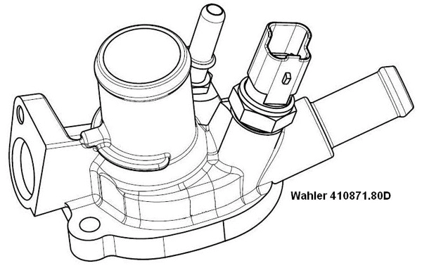 Thermostat, coolant