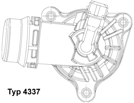 Thermostat, coolant (4337.105D)