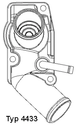 Thermostat, coolant (4433.92D)