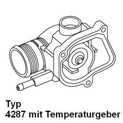 Thermostat, coolant (4287.92D)