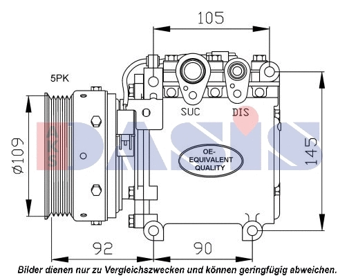 Compressor, air conditioning (851647N)