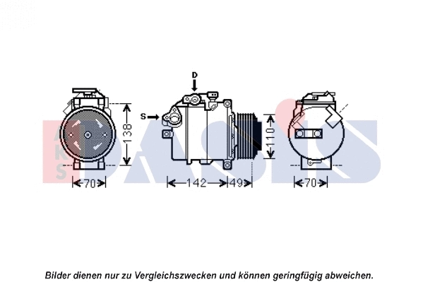 Compressor, air conditioning (851913N)
