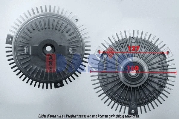 Clutch, radiator fan (158040N)