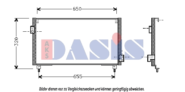 Condenser, air conditioning (352060N)