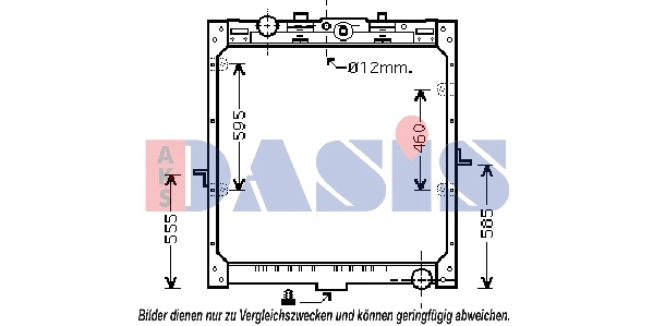 Radiator, engine cooling (290012N)