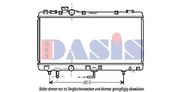 Radiator, engine cooling (213460N)