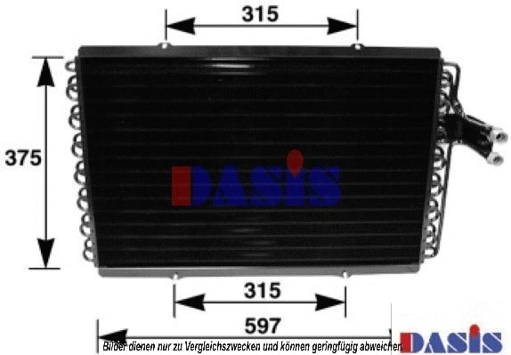 Condenser, air conditioning (182310N)