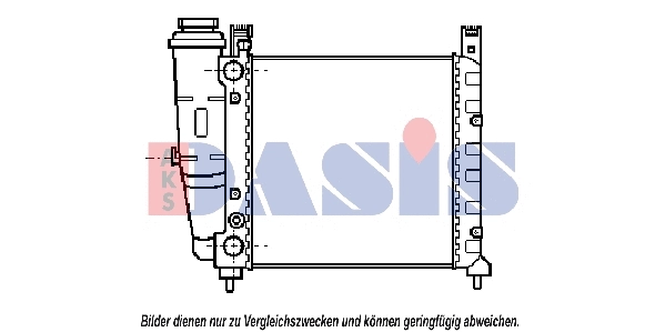 Radiator, engine cooling (080230N)