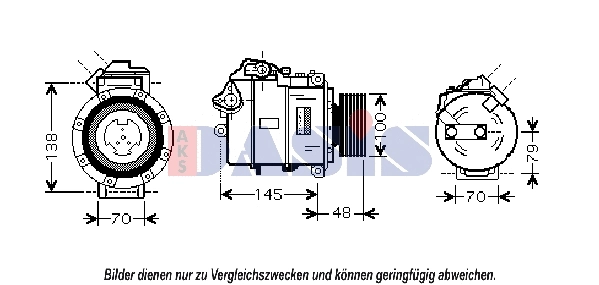 Compressor, air conditioning (851804N)