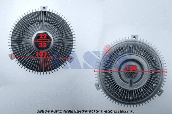Clutch, radiator fan (058430N)