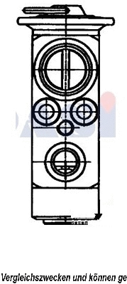 Expansion Valve, air conditioning (840069N)