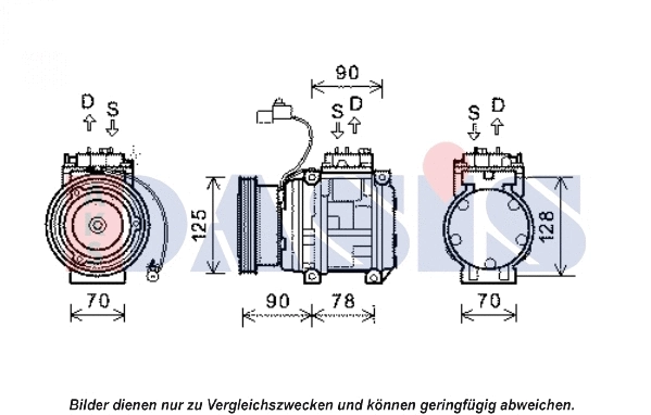 Compressor, air conditioning (851963N)