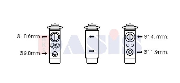 Expansion Valve, air conditioning (840262N)