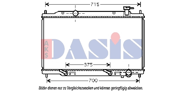 Radiator, engine cooling (070153N)