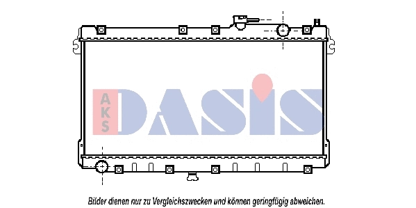 Radiator, engine cooling (110380N)
