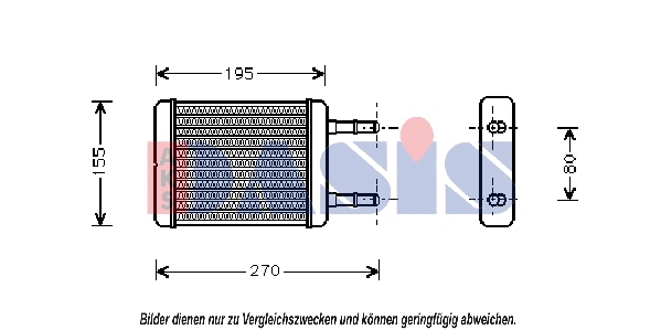 Heat Exchanger, interior heating (569007N)